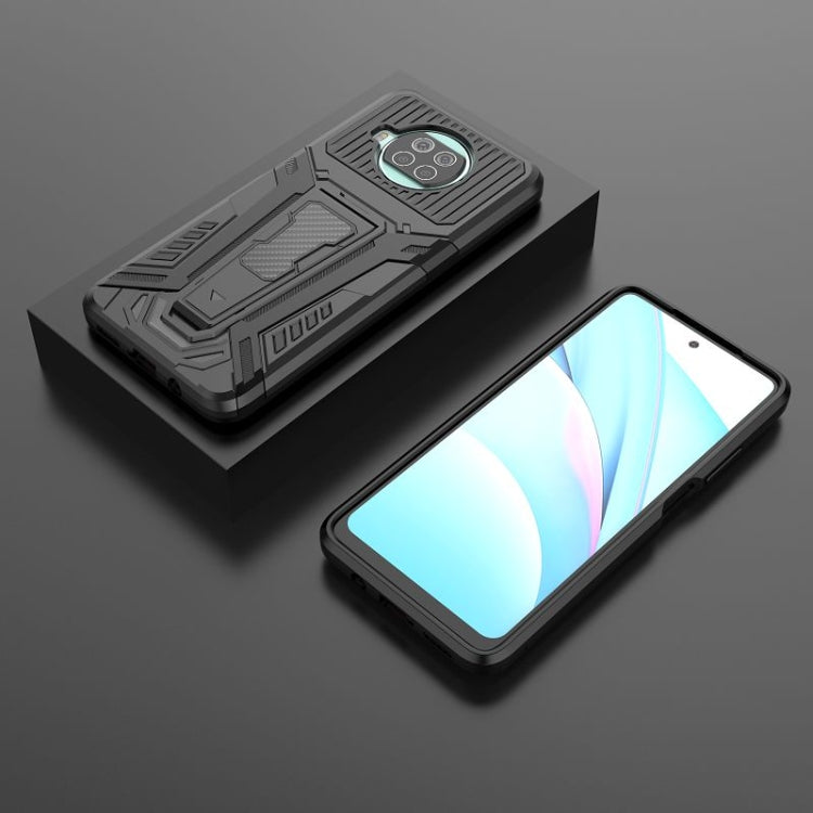 For Xiaomi Mi 10T Lite 5G War Chariot Series Armor All-inclusive Shockproof PC + TPU Protective Case with Invisible Holder