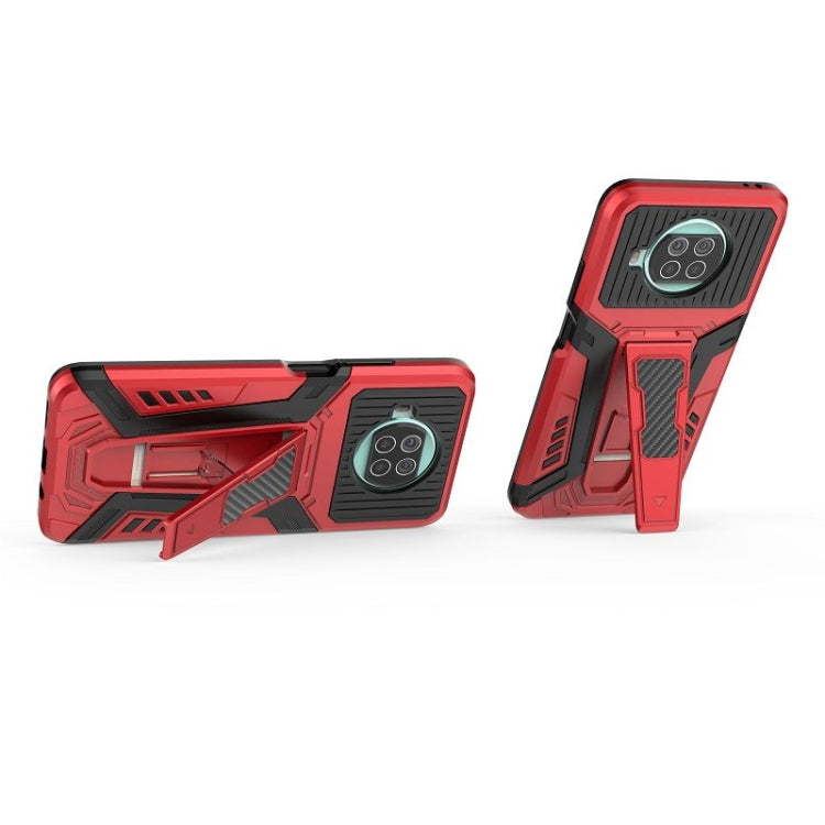 For Xiaomi Mi 10T Lite 5G War Chariot Series Armor All-inclusive Shockproof PC + TPU Protective Case with Invisible Holder