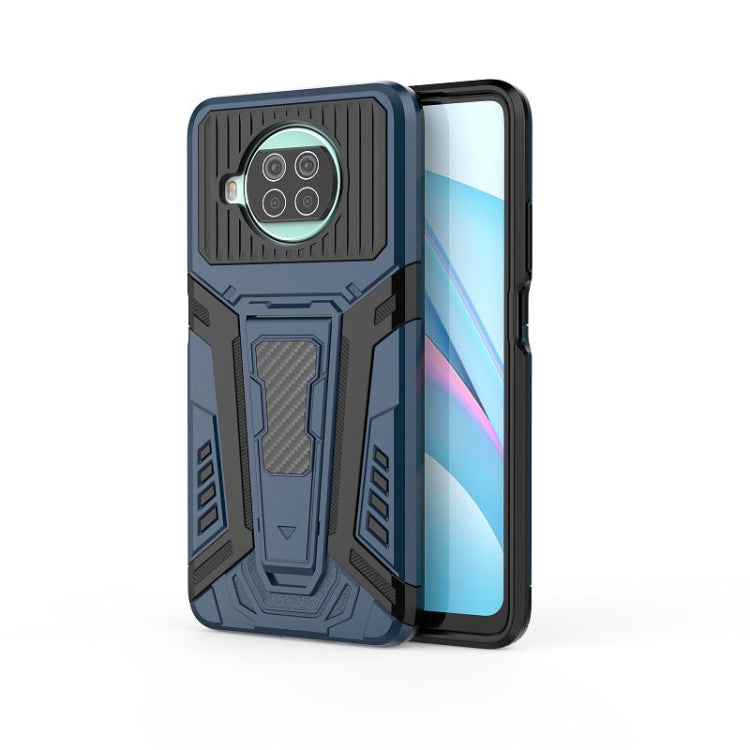 For Xiaomi Mi 10T Lite 5G War Chariot Series Armor All-inclusive Shockproof PC + TPU Protective Case with Invisible Holder