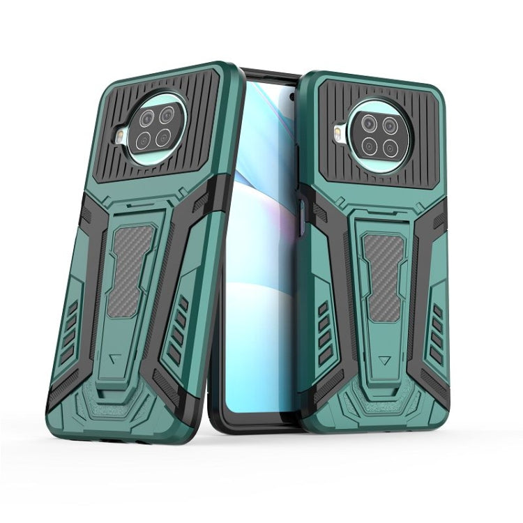For Xiaomi Mi 10T Lite 5G War Chariot Series Armor All-inclusive Shockproof PC + TPU Protective Case with Invisible Holder