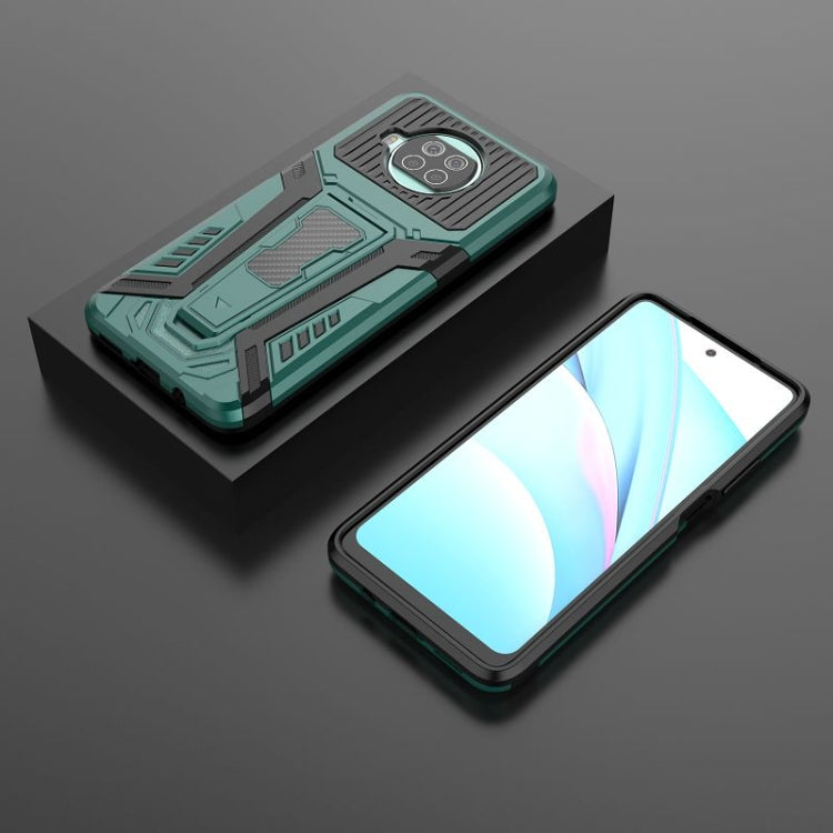 For Xiaomi Mi 10T Lite 5G War Chariot Series Armor All-inclusive Shockproof PC + TPU Protective Case with Invisible Holder