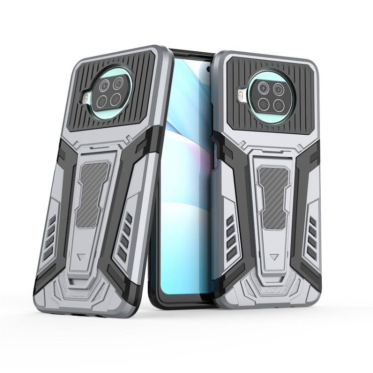 For Xiaomi Mi 10T Lite 5G War Chariot Series Armor All-inclusive Shockproof PC + TPU Protective Case with Invisible Holder