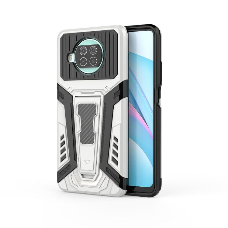 For Xiaomi Mi 10T Lite 5G War Chariot Series Armor All-inclusive Shockproof PC + TPU Protective Case with Invisible Holder