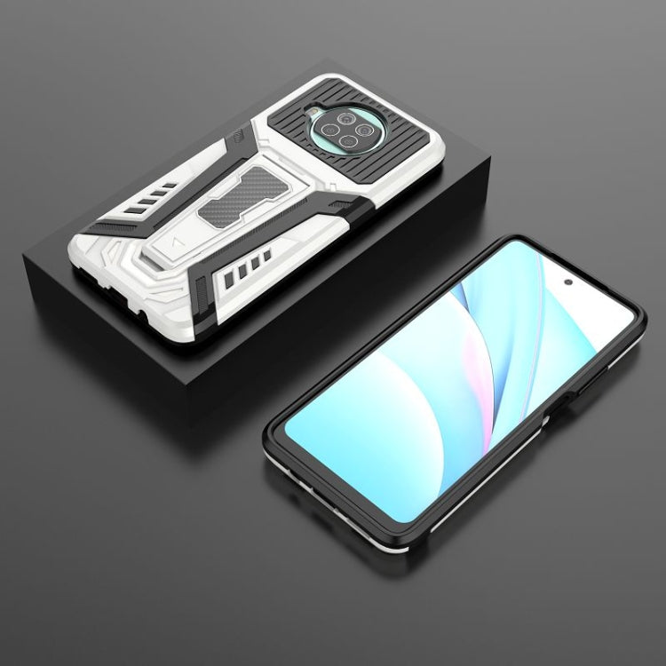 For Xiaomi Mi 10T Lite 5G War Chariot Series Armor All-inclusive Shockproof PC + TPU Protective Case with Invisible Holder