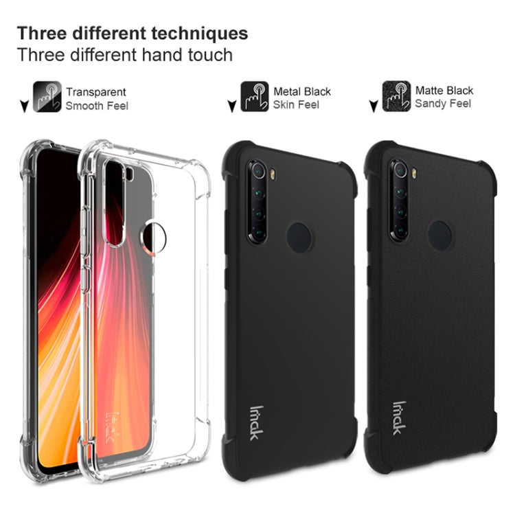 For Xiaomi Redmi Note 8 IMAK All Coverage Shockproof Airbag TPU Case