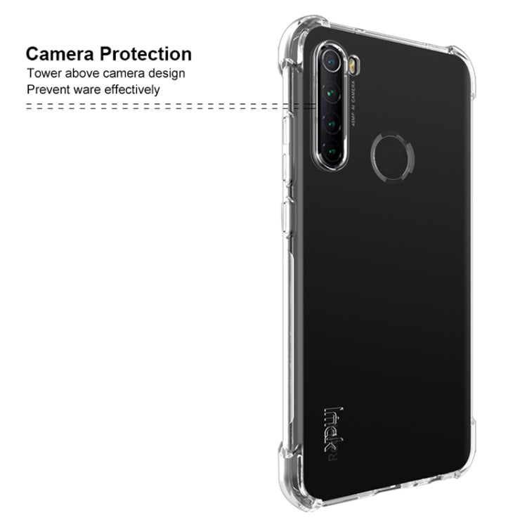 For Xiaomi Redmi Note 8 IMAK All Coverage Shockproof Airbag TPU Case