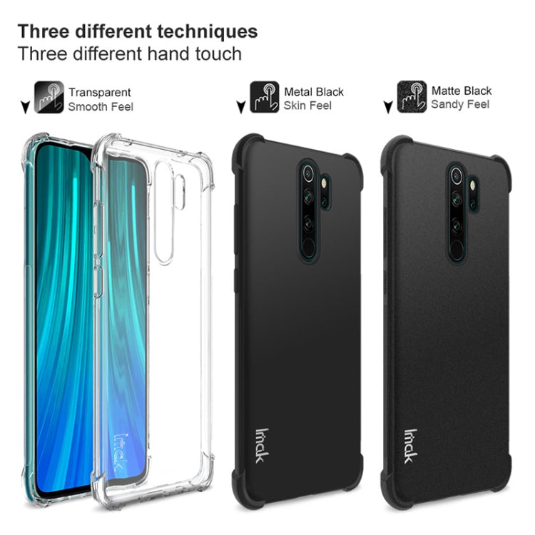 For Xiaomi Redmi Note 8 Pro IMAK All Coverage Shockproof Airbag TPU Case