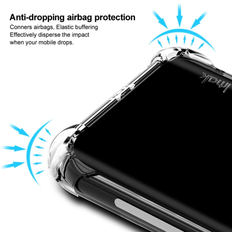 For OPPO Realme 5 Pro IMAK All Coverage Shockproof Airbag TPU Case