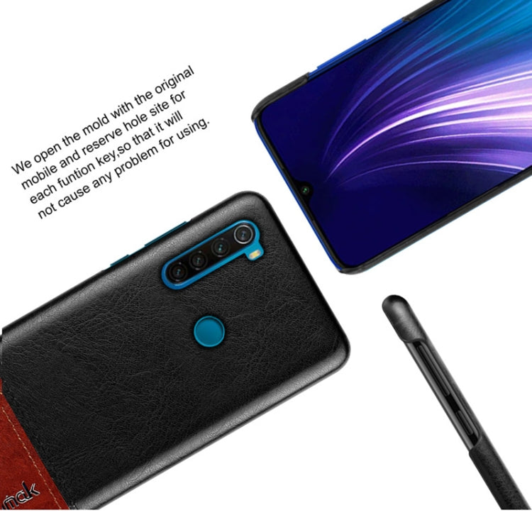 For Xiaomi Redmi Note 8 IMAK Ruiyi Series Concise Slim PU + PC Protective Case