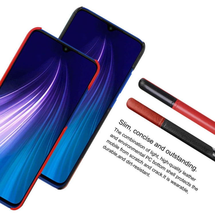 For Xiaomi Redmi Note 8 IMAK Ruiyi Series Concise Slim PU + PC Protective Case