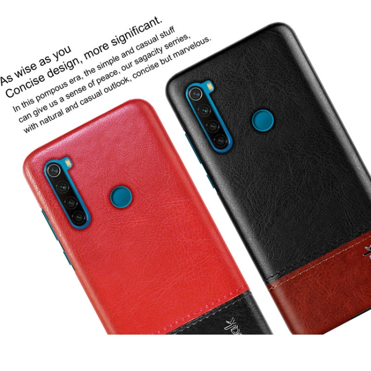 For Xiaomi Redmi Note 8 IMAK Ruiyi Series Concise Slim PU + PC Protective Case