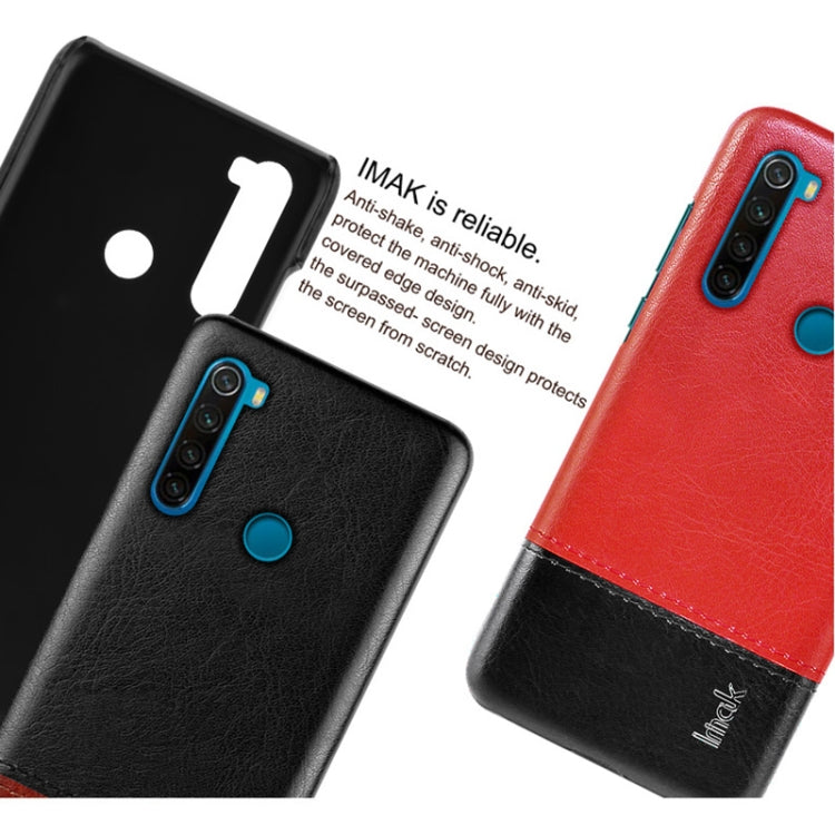 For Xiaomi Redmi Note 8 IMAK Ruiyi Series Concise Slim PU + PC Protective Case