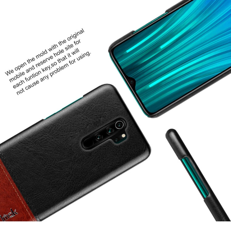 For Xiaomi Redmi Note 8 Pro IMAK Ruiyi Series Concise Slim PU + PC Protective Case