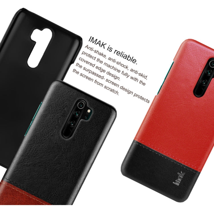 For Xiaomi Redmi Note 8 Pro IMAK Ruiyi Series Concise Slim PU + PC Protective Case