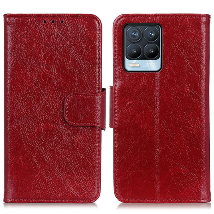 For OPPO Realme 8 / 8 Pro Nappa Texture Horizontal Flip Leather Case with Holder & Card Slots & Wallet