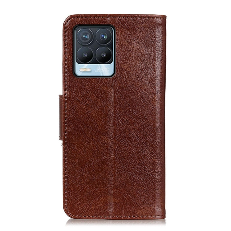 For OPPO Realme 8 / 8 Pro Nappa Texture Horizontal Flip Leather Case with Holder & Card Slots & Wallet
