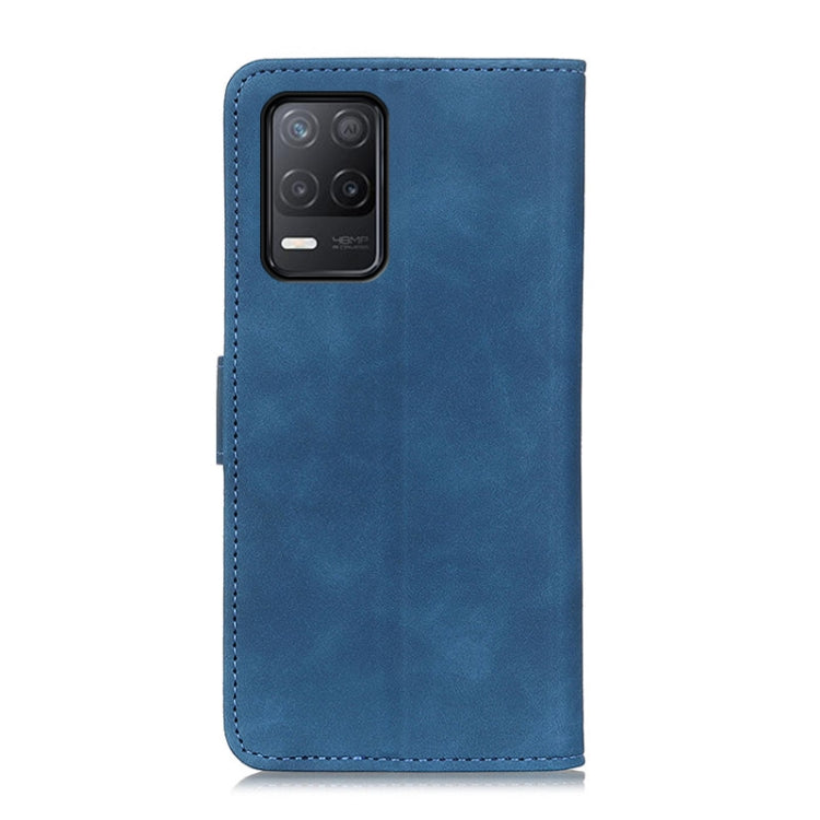 For Realme 9 5G / Realme 8 5G / Realme V13 5G KHAZNEH Retro Texture PU + TPU Horizontal Flip Leather Case