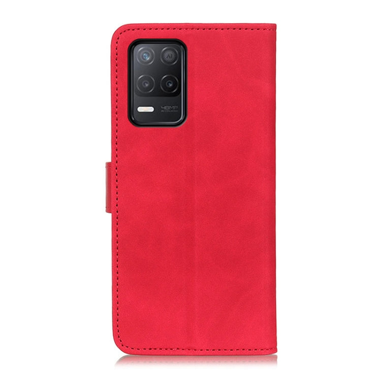 For Realme 9 5G / Realme 8 5G / Realme V13 5G KHAZNEH Retro Texture PU + TPU Horizontal Flip Leather Case