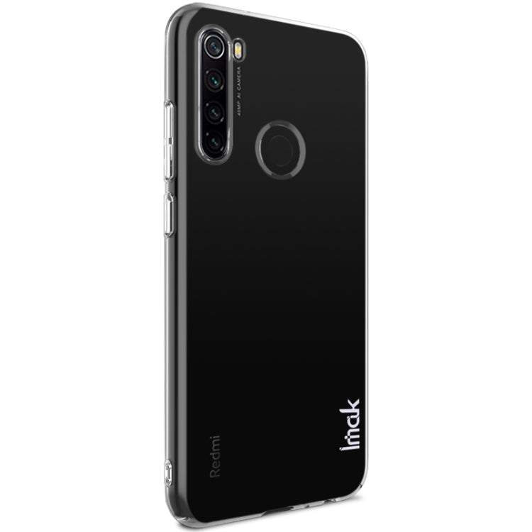 For Xiaomi Redmi Note 8 IMAK Wing II Pro Series Wear-resisting Crystal Protective Case(Transparent)