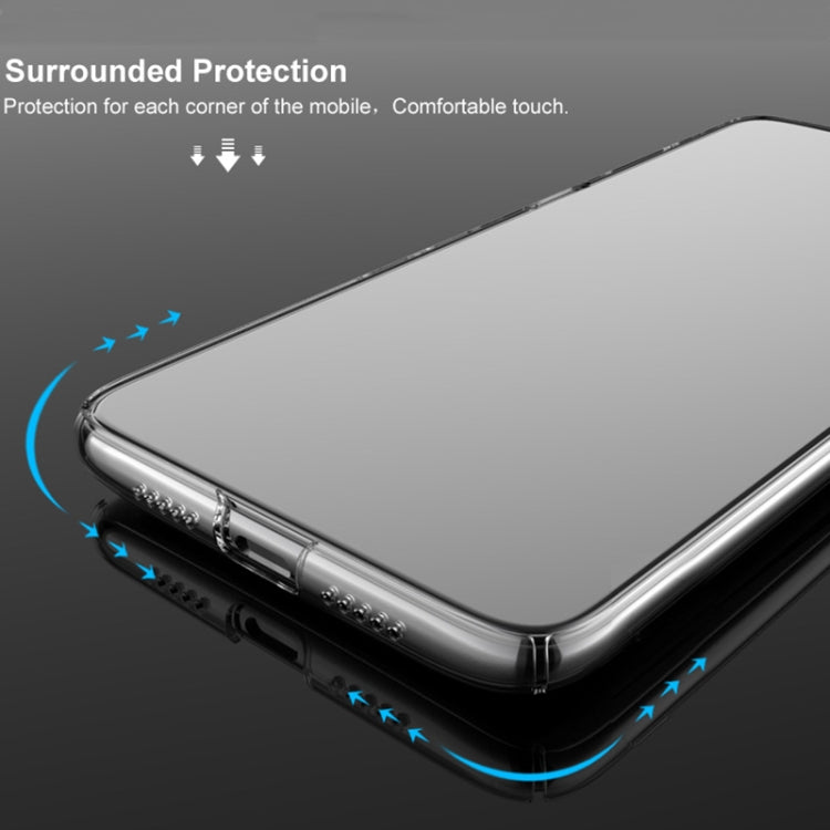 For Xiaomi Redmi Note 8 IMAK Wing II Pro Series Wear-resisting Crystal Protective Case(Transparent)