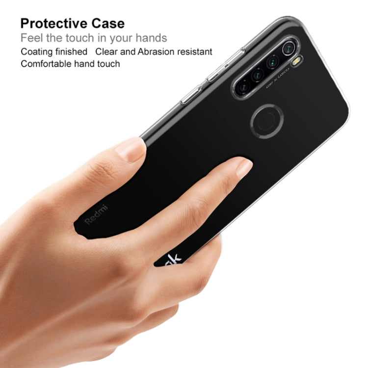 For Xiaomi Redmi Note 8 IMAK Wing II Pro Series Wear-resisting Crystal Protective Case(Transparent)