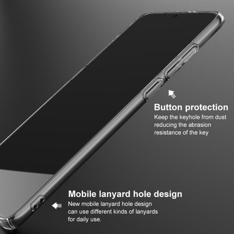 For Xiaomi Redmi Note 8 IMAK Wing II Pro Series Wear-resisting Crystal Protective Case(Transparent)