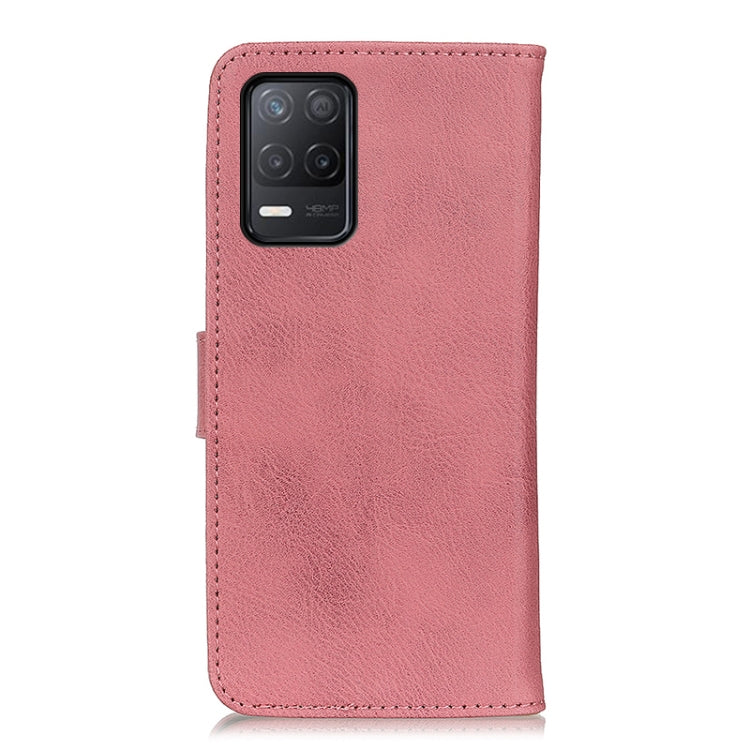 For Realme 9 5G / Realme 8 5G / Realme V13 5G KHAZNEH Cowhide Texture Horizontal Flip Leather Case