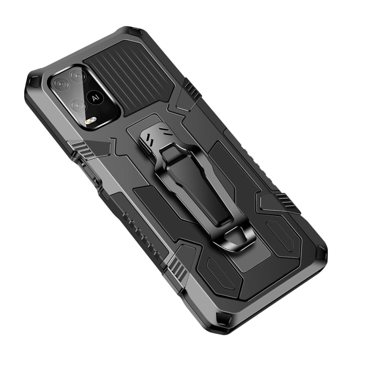 For OPPO A54 4G Armor Warrior Shockproof PC + TPU Protective Case