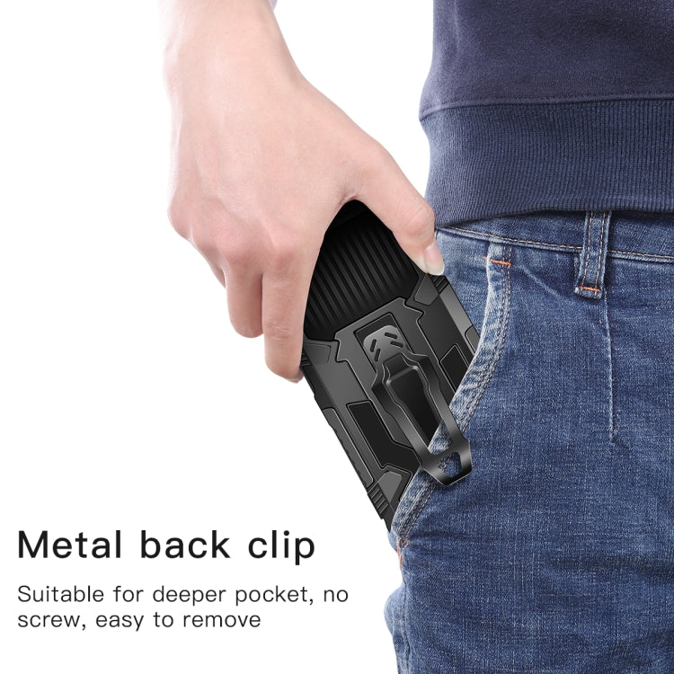 For OPPO A54 4G Armor Warrior Shockproof PC + TPU Protective Case