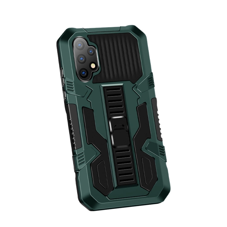 For Samsung Galaxy A32 4G Vanguard Warrior All Inclusive Double-color Shockproof TPU + PC Protective Case with Holder