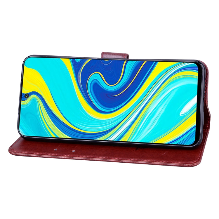 For Xiaomi Mi 10T Lite 5G Rose Embossed Horizontal Flip PU Leather Case with Holder & Card Slots & Wallet