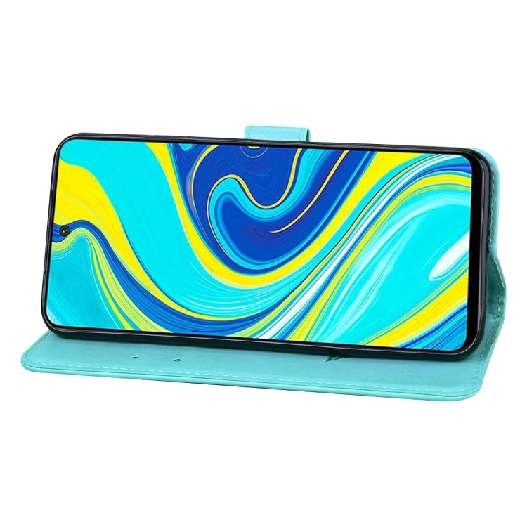 For Xiaomi Mi 10T Lite 5G Rose Embossed Horizontal Flip PU Leather Case with Holder & Card Slots & Wallet