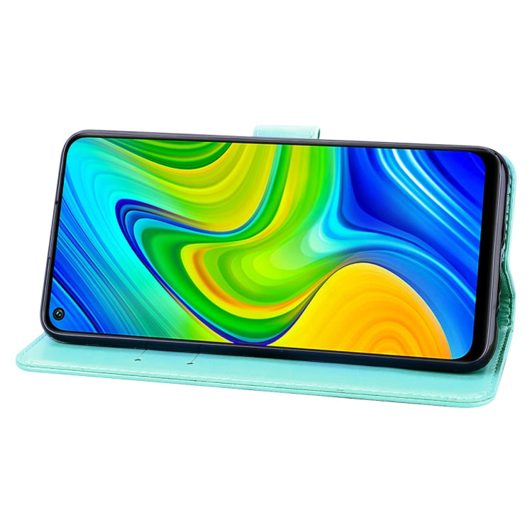 For Xiaomi Mi 10T Pro 5G Rose Embossed Horizontal Flip PU Leather Case with Holder & Card Slots & Wallet