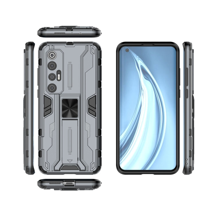 For Xiaomi Mi 10S Supersonic PC + TPU Shock-proof Protective Case with Holder