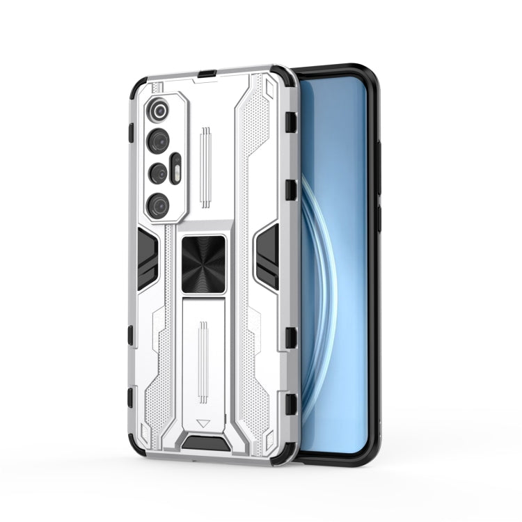 For Xiaomi Mi 10S Supersonic PC + TPU Shock-proof Protective Case with Holder