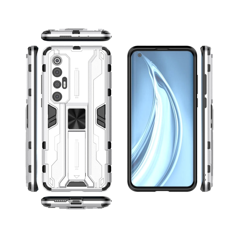 For Xiaomi Mi 10S Supersonic PC + TPU Shock-proof Protective Case with Holder
