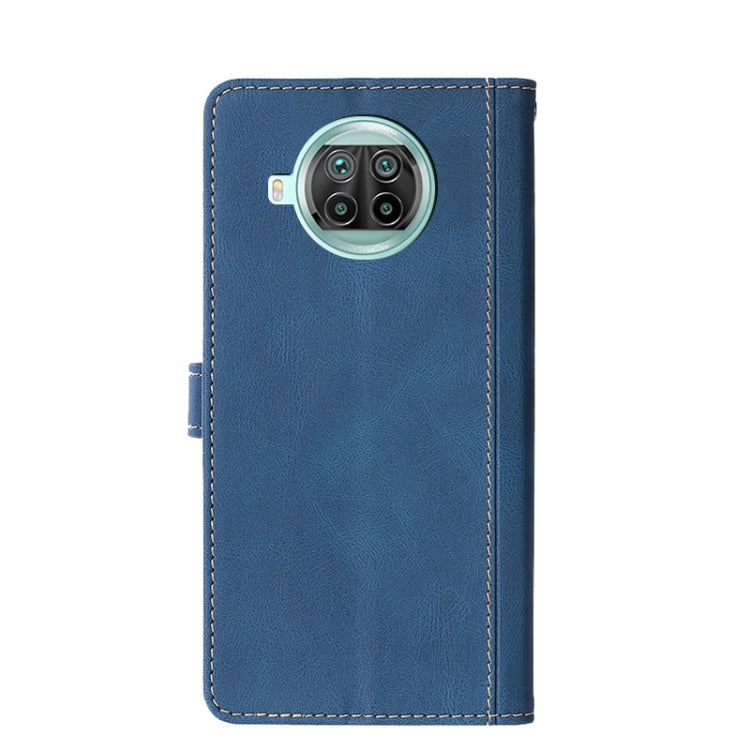 For Xiaomi Redmi Note 9 Pro 5G(CN Version) / Mi 10T Lite Stitching Skin Feel Magnetic Buckle Horizontal Flip PU Leather Case with Holder & Card Slots & Wallet