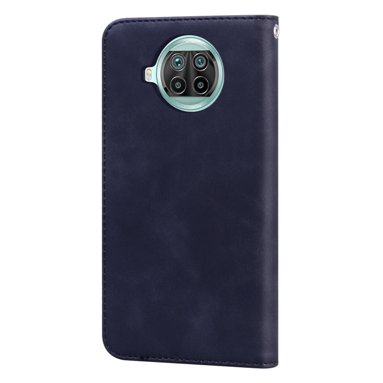 For Xiaomi Mi 10T Lite 5G Frosted Business Magnetic Horizontal Flip PU Leather Case with Holder & Card Slot & Lanyard