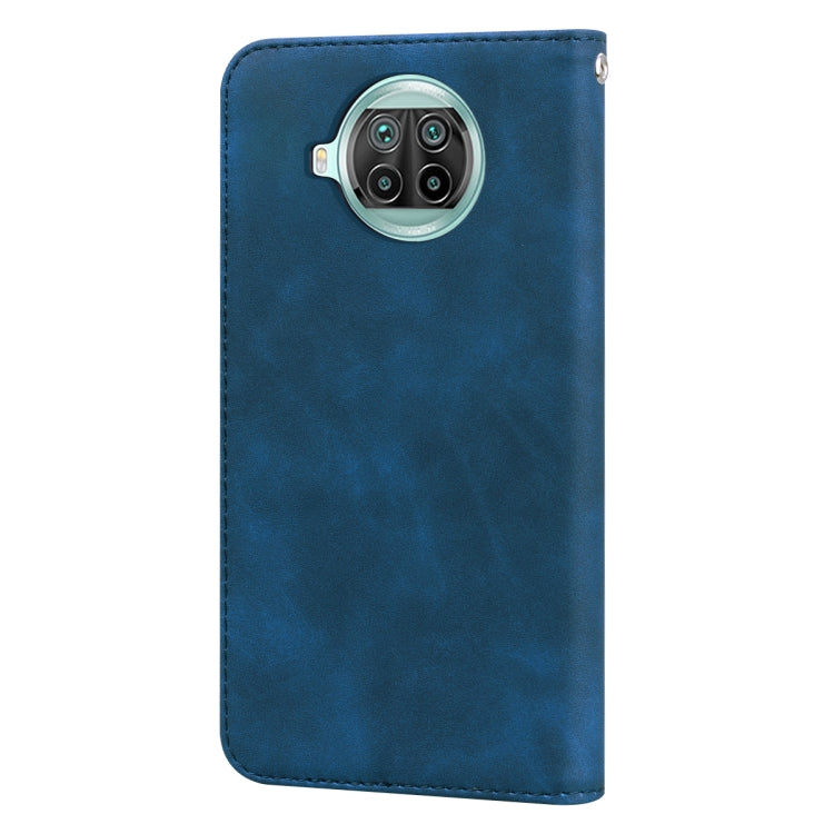 For Xiaomi Mi 10T Lite 5G Frosted Business Magnetic Horizontal Flip PU Leather Case with Holder & Card Slot & Lanyard