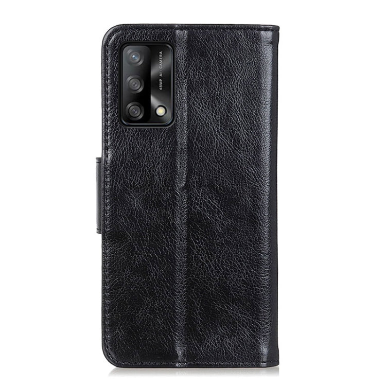 For OPPO F19 Nappa Texture Horizontal Flip Leather Case with Holder & Card Slots & Wallet