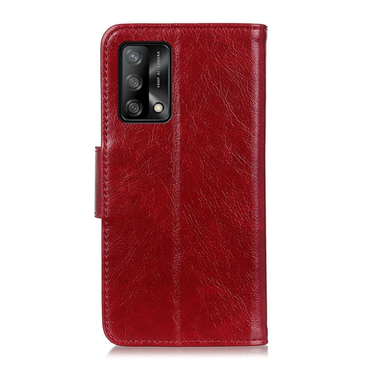 For OPPO F19 Nappa Texture Horizontal Flip Leather Case with Holder & Card Slots & Wallet