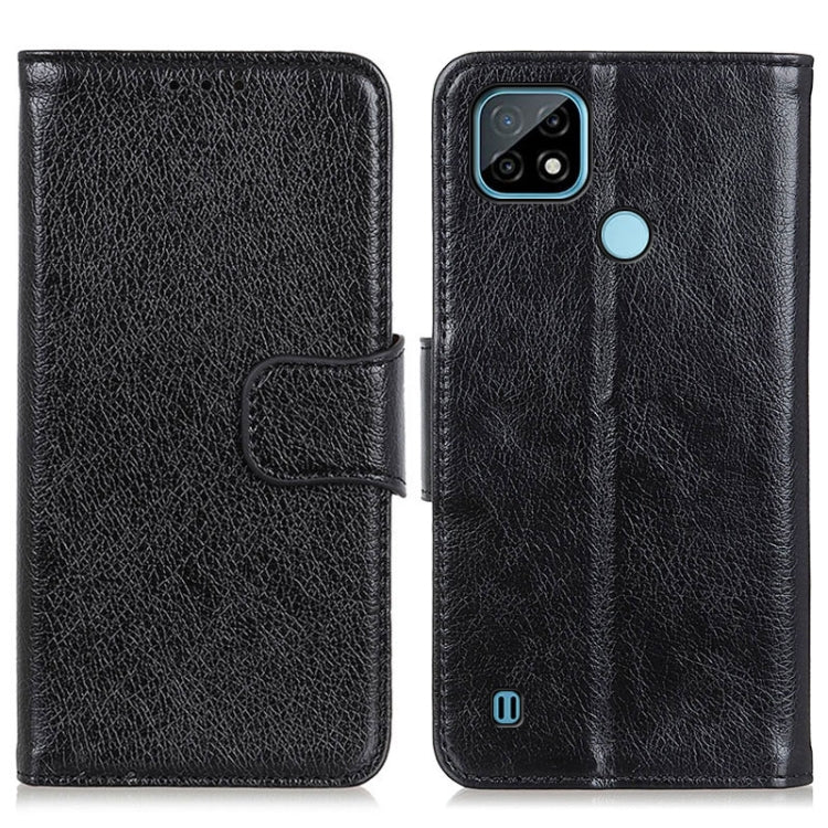 For OPPO Realme C21 Nappa Texture Horizontal Flip Leather Case with Holder & Card Slots & Wallet