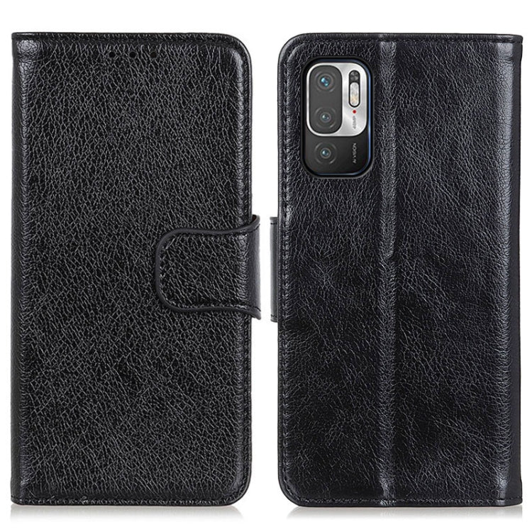 For Xiaomi Redmi Note 10 5G Nappa Texture Horizontal Flip Leather Case with Holder & Card Slots & Wallet