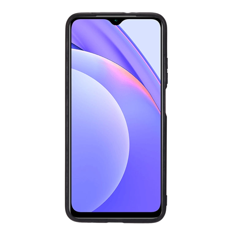 For Xiaomi Redmi Note 9 4G Double Buckle PU + TPU Shockproof Magnetic Protective Case with Card Slot & Holder