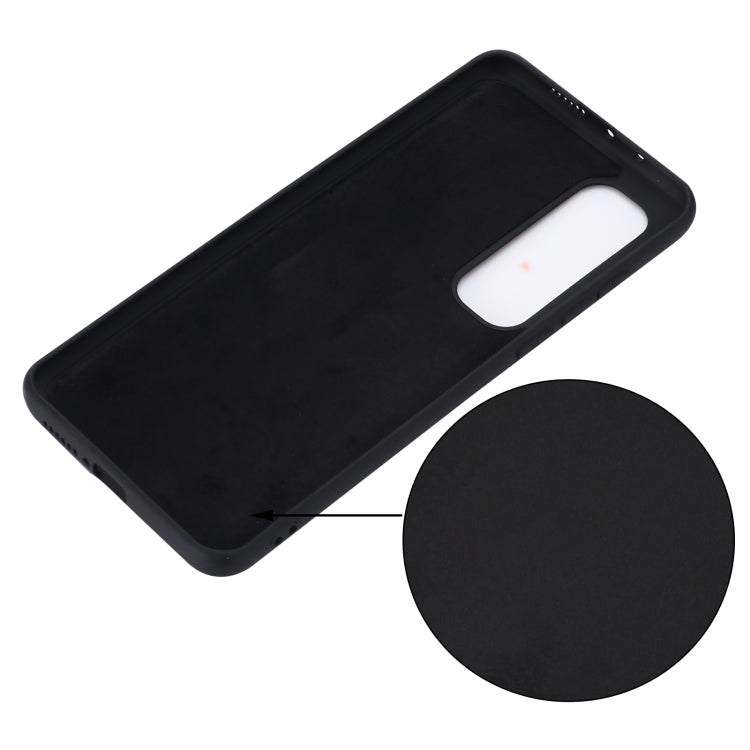 For Xiaomi Mi 10S Solid Color Liquid Silicone Dropproof Full Coverage Protective Case