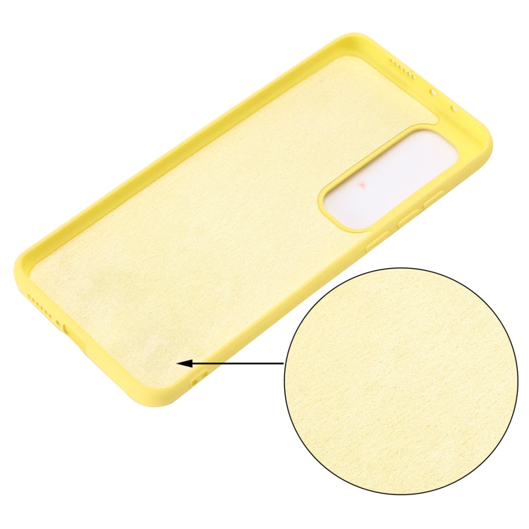 For Xiaomi Mi 10S Solid Color Liquid Silicone Dropproof Full Coverage Protective Case