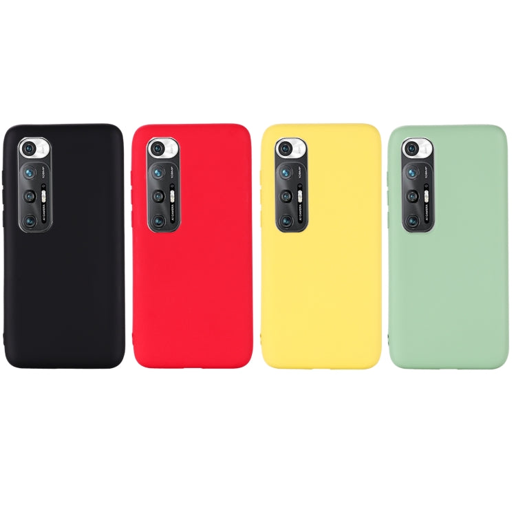 For Xiaomi Mi 10S Solid Color Liquid Silicone Dropproof Full Coverage Protective Case