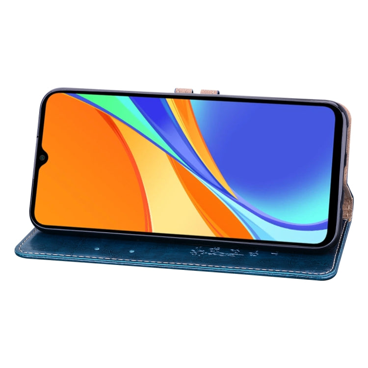 For Xiaomi Redmi 9T Business Style Oil Wax Texture Horizontal Flip Leather Case with Holder & Card Slots & Wallet