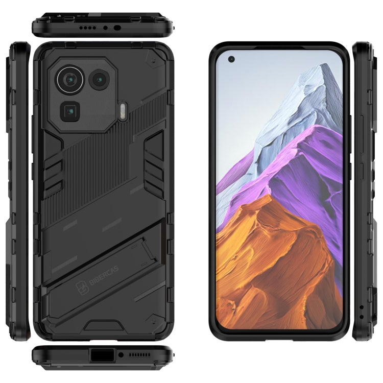 For Xiaomi Mi 11 Pro Punk Armor 2 in 1 PC + TPU Shockproof Case with Invisible Holder