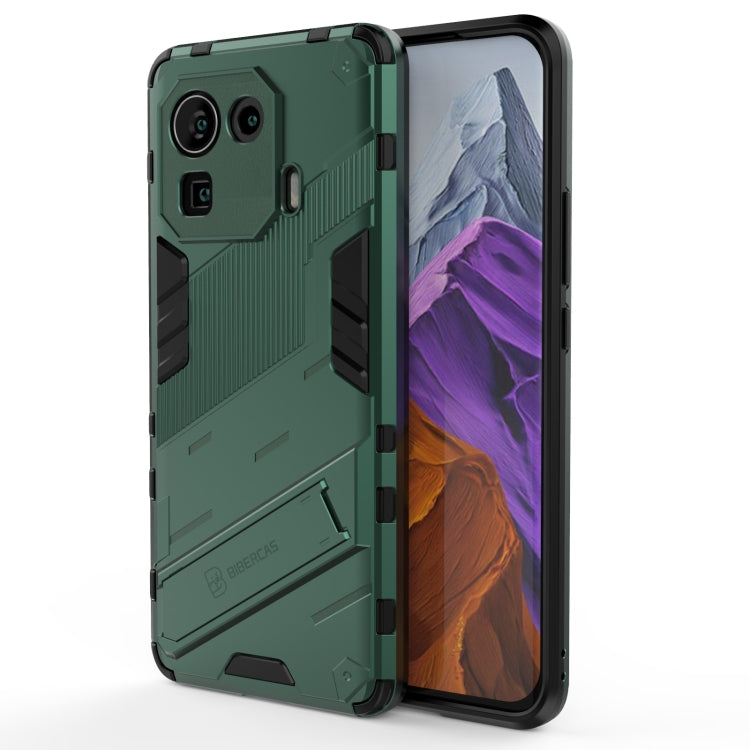 For Xiaomi Mi 11 Pro Punk Armor 2 in 1 PC + TPU Shockproof Case with Invisible Holder